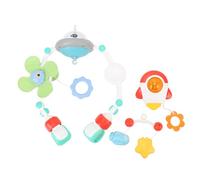 Baby Crib Mobile Built in Music Rotating Universal Fit Multifunctional Musical Crib Hanging Toy