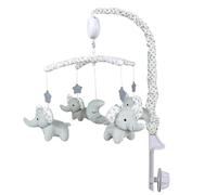 Baby Crib Mobile Toy,Wind-up Anima Hanger Arm Clip Rotating Plush Toy - Wind-up High Contrast Mobile Music Box Included for Nursery Bed, Crib, Cradle in Baby's Room
