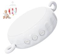 Baby Crib Mobile with 36 Songs Music, Plastic Baby Mobile Hanger, Battery Operated Crib Music Box with Rotating Hook with