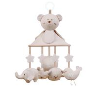 Baby Crib Mobile with Music and Light, Crib Toy, Projector Rotating Hanging Rattles Toys Baby Mobile Gift Toy for 0-24 Moths Boys and Girls