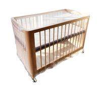 Baby Crib Mosquito Net Summer Insect Fly Protection Cover Universal Fit Dense Mesh Crib Net for Baby Cot
