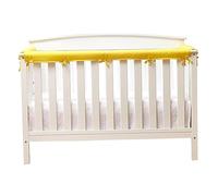 Baby Crib Rail Cover Bed Rail for Toddlers Bed Bumper 3PCS/Set Protective Soft Pad Machine Washable Solid Color Prevent Biting Teething Cot Rails Protector