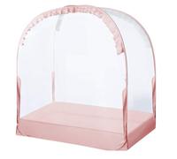 Baby Crib Tent - Escape Proof Protective Cover with Breathable Canvas - Safe Child Bed Protection Bedroom Daycare Travel Home School