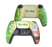 BABY CUDDLE BOX Ricky MORTTY Custom PS-5 Controller Wireless compatible with Play-Station 5 Console by BCB Controllers | Proudly Customized in USA with Permanent HYDRO-DIP Printing (NOT JUST A SKIN)