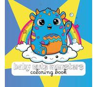 Baby Cute Monsters: Coloring Book