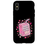 Baby Daddy Tears Funny Juice Box Sassy Single Mom Case for iPhone X/XS