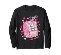 Baby Daddy Tears Funny Juice Box Sassy Single Mom Long Sleeve T-Shirt