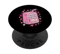 Baby Daddy Tears Funny Juice Box Sassy Single Mom PopSockets Adhesive PopGrip