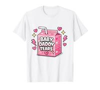 Baby Daddy Tears Juice Box Funny Single Mama Divorce T-Shirt