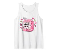 Baby Daddy Tears Juice Box Funny Single Mama Divorce Tank Top