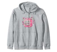 Baby Daddy Tears Juice Box Funny Single Mama Divorce Zip Hoodie