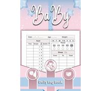 Baby Daily Log Book: Breastfeeding, Diapers, Sleep, Mood & Activity Tracker for New Moms | Newborn Daily Care Journal | Infant Feeding & Diaper Log Book