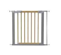 Baby Dan Avantgarde 53217-5791-02-85 Safety Gate for Doors and Stairs 71.3-84.4 cm Beech TÜV/GS Tested Silver