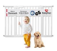 Baby Dan Premier - Safety gate, White