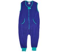baby deedee Fleece Kicker Sack with Feet Baby Sleep Bag, Peacock, 2-4T