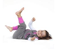 baby deedee Fleece Kicker Sack with Feet Sleep Bag, 18months-2T, Slate, Girls