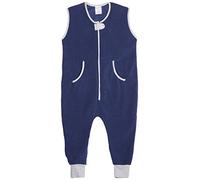 baby deedee Fleece Sack with Feet, Sleep Kicker, Toddler Wearable Blanket Sleeper, Navy, 2-4T (Pack of 1)