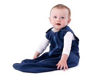 baby deedee Sleep Nest Basic, 100% Cotton Baby Sleeping Bag 0.6 TOG, Sleeping Sack Wearable Blanket for Newborn and Infants, Deep Sea Blue, Small (0-6 Months)