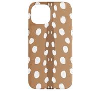 Baby Deer Fawn Spots Brown White Spotted Animal Pattern Case for iPhone 15