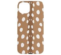 Baby Deer Fawn Spots Brown White Spotted Animal Pattern Case for iPhone 15 Plus