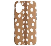 Baby Deer Fawn Spots Brown White Spotted Animal Pattern Case for iPhone 16