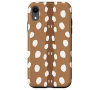 Baby Deer Fawn Spots Brown White Spotted Animal Pattern Case for iPhone XR