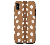 Baby Deer Fawn Spots Brown White Spotted Animal Pattern Case for iPhone XS Max