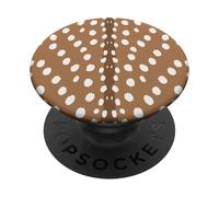 Baby Deer Fawn Spots Brown White Spotted Animal Pattern PopSockets Adhesive PopGrip