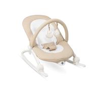 Baby Delight Aura | Deluxe Portable Rocker & Seat for Infants | Soothing Vibration & Sounds | Baby Rocker | Quilted Organic Oat