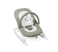 Baby Delight Aura | Deluxe Portable Rocker & Seat for Infants | Soothing Vibration & Sounds | Baby Rocker | Quilted Organic Sage