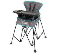 Baby Delight Go with Me Uplift Deluxe Portable High Chair | Indoor & Outdoor, Removable Sun Canopy, Removable 5-Point Harness & Tray, Cup Holder, Travel Bag Included