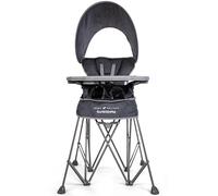 Baby Delight Go with Me Uplift Deluxe Portable High Chair | Sun Canopy | | Indoor & Outdoor, Removable Sun Canopy, Removable 5-Point Harness & Tray, Cup Holder, Travel Bag Included