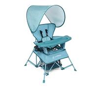 Baby Delight Go with Me Venture Portable Chair | Indoor and Outdoor | Sun Canopy | 3 Child Growth Stages | Blue Wave