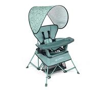Baby Delight Go with Me Venture Portable Chair | Indoor and Outdoor | Sun Canopy | 3 Child Growth Stages | Garden Green