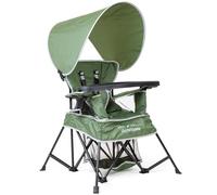 Baby Delight Go with Me Venture Portable Chair | Indoor and Outdoor | Sun Canopy | 3 Child Growth Stages | Moss Bud Green