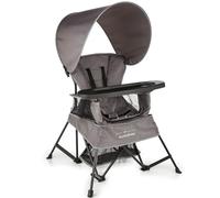 Baby Delight Indoor/Outdoor Sun Canopy Go with Me Venture Deluxe Portable Chair | Grey, 24.5x23x22.75 Inch (Pack of 1), Gray