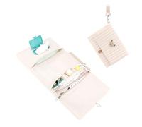 Baby Diaper and Wipes Pouch Cute Bear Foldable Diaper Bag Organizer for Strollers Mom Travel Diaper Clutch Gift for Baby Shower