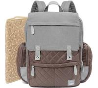 Baby Diaper Bag Backpack with Waterproof Changing Pad Ideal for Mom and Dad,Large Multifunctional Nappy Changing and Travel Bag For Boys and Girls with Stroller Connector and Laptop/Tablet Pockets