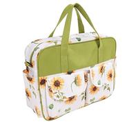 Baby Diaper Changing Bags, Multi-Pocket Waterproof Large Capacity Diaper Bag Bag for Mom and Dad (Sunflower)