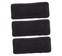 Baby Diaper Liner 3pcs Black Superfine Cloth Inserts for Travel