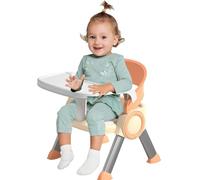 Baby Dining Chair - Baby Feeding Seat | Household Small Stools, Multifunctional Lightweight Game Stool with Music for Camping Lawn Beach Travel