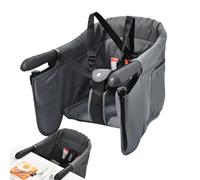Baby Dining Chair, Lightweight Clip on High Chair with Safety Straps, Portable, Baby Eating Chair, Table High Chair Clip On, Baby Feeding Seat for Home Travel