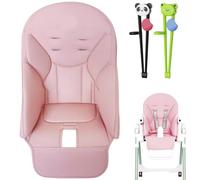 Baby Dining Chair Seat Cushion, Pu Leather Padding Seat, Kids Chairs Cushion, Breathable Highchair Covers, Baby Dining Chair Cushion, Comfortable Seat Cushion, Highchair Cushions for Babies, Easy To