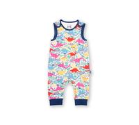 Baby Dino Day Organic Cotton Dungarees Kite Multi 3-6 m