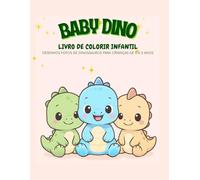 Baby Dino: Livro de Colorir Infantil
