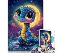 Baby Dinosaur 1000 Piece Jigsaw Puzzle for Adults And Teenagers,Pattern Assembly Fun at Home Activities,Birthday Present,Travel Gifts (38x26cm)