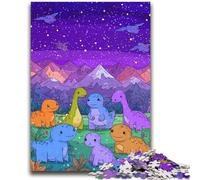 Baby Dinosaur 1000 Piece Jigsaw Puzzles for Adults Gifts,Help The Brain Exercise Addictive Toys to Cultivate Patience Great Gift (38x52cm)