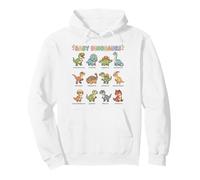 Baby Dinosaurs for Kids Learning Chart Cute Dinosaur Names Pullover Hoodie