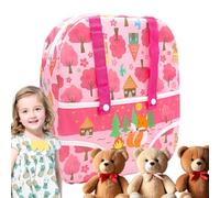 Baby Doll Carrier | Doll Backpack Carrier | Adjustable Shoulder Straps Portable Bags for Parenting Classes Shopping Trips Home Daily Routines Nursery School