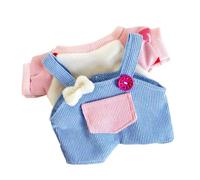 Baby Doll Clothes - Tiny Treasures Dolls Clothes | Baby Doll Outfits | 20cm Doll Clothes | Cute Clothes 20cm Doll Overalls And Tops | Children Pretend Play Collector's Doll Outfits Costumes